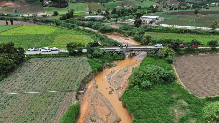 Indrhi rehabilitará sistemas de riego afectados por lluvia en Constanza