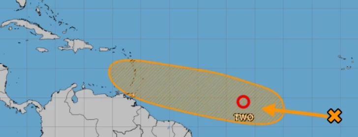 Fenómeno climático apunta al Caribe y ya se convirtió en depresión tropical