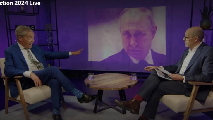 Indignación en Reino Unido tras las declaraciones del líder ultraderechista Nigel Farage,