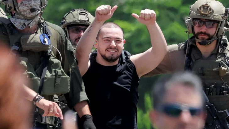 El ejército israelí anunció el rescate de cuatro rehenes en un operativo en Gaza