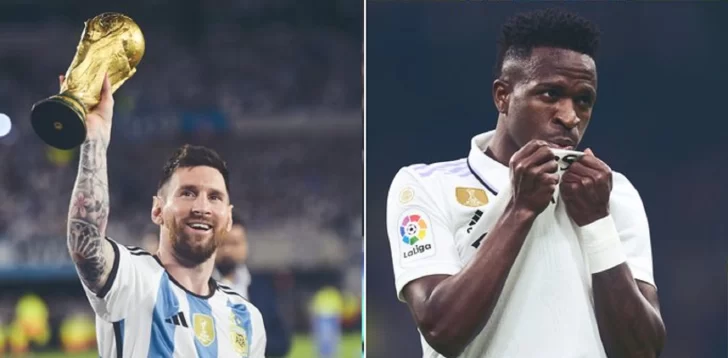 Vinícius contra Messi, lucha por el Balón de Oro también se juega en la Copa América