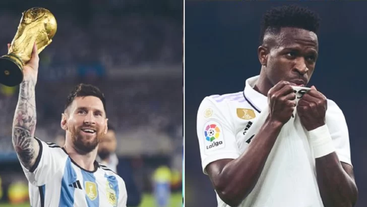 Vinícius contra Messi, lucha por el Balón de Oro también se juega en la Copa América