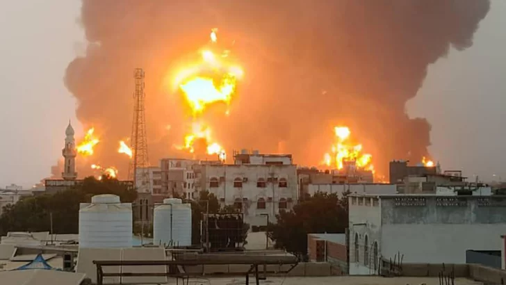 Israel bombardea a Yemen, tras atacar a Palestina, Siria y el Líbano