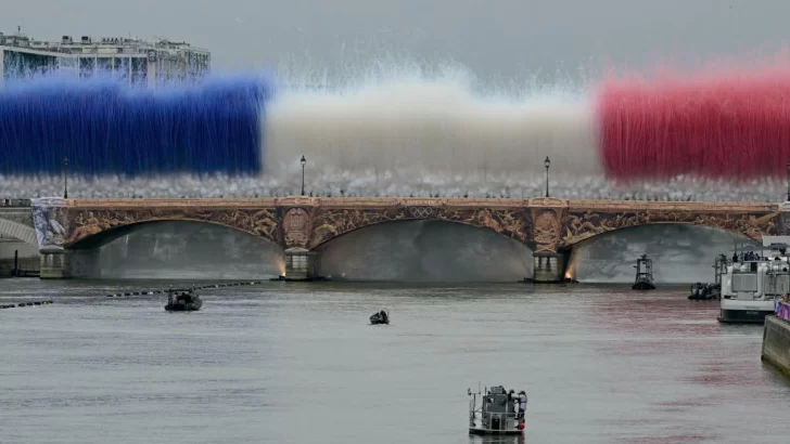 Las mejores imágenes de la ceremonia inaugural de los Juegos Olímpicos París 2024