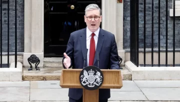 'Reconstruiremos Gran Bretaña': Keir Starmer en su primer discurso como primer ministro de Reino Unido