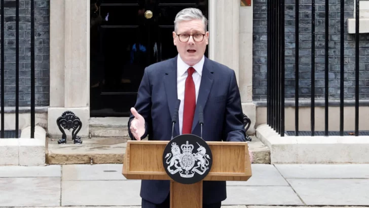 'Reconstruiremos Gran Bretaña': Keir Starmer en su primer discurso como primer ministro de Reino Unido