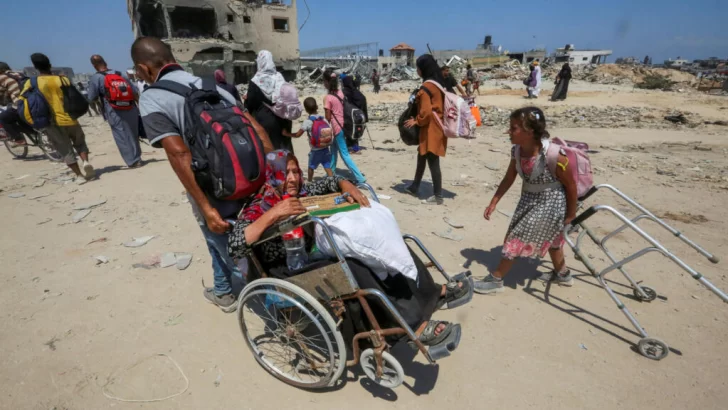 Gaza: Israel ordena más evacuaciones en el sur del enclave y confirma la muerte de otros dos rehenes