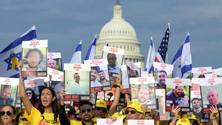 Protestas y arrestos, previo al discurso de Benjamin Netanyahu ante el ...