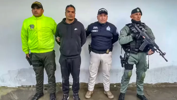 Arrestan en Colombia a Larry Changa, cofundador de la banda criminal Tren de Aragua