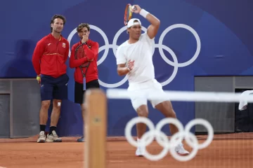 Rafael Nadal está confirmado para el partido de dobles en tenis