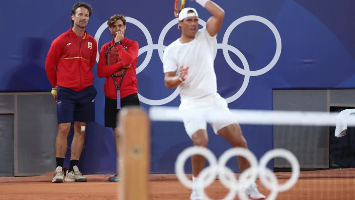 Rafael Nadal está confirmado para el partido de dobles en tenis