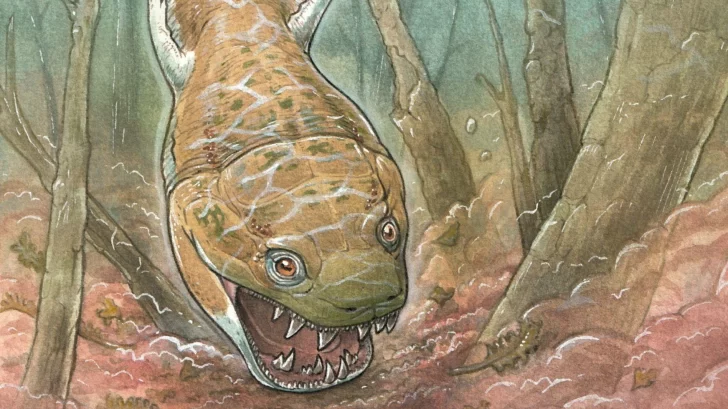 “Una salamandra infernal”: el descubrimiento del animal gigante que dominó el planeta antes que los dinosaurios