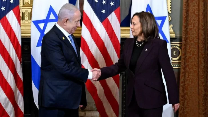 'Es hora de que termine la guerra” en Gaza: el mensaje de Kamala Harris a Israel tras reunirse con Netanyahu