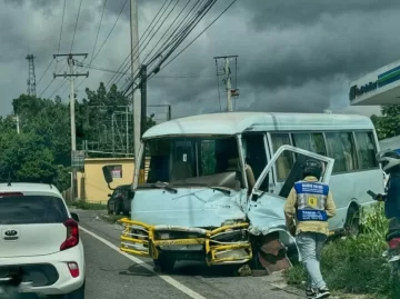 Accidente múltiple en tramo Quita Sueño, carretera Sánchez