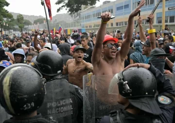 La violencia se desata en Venezuela con represión al pueblo antimadurista