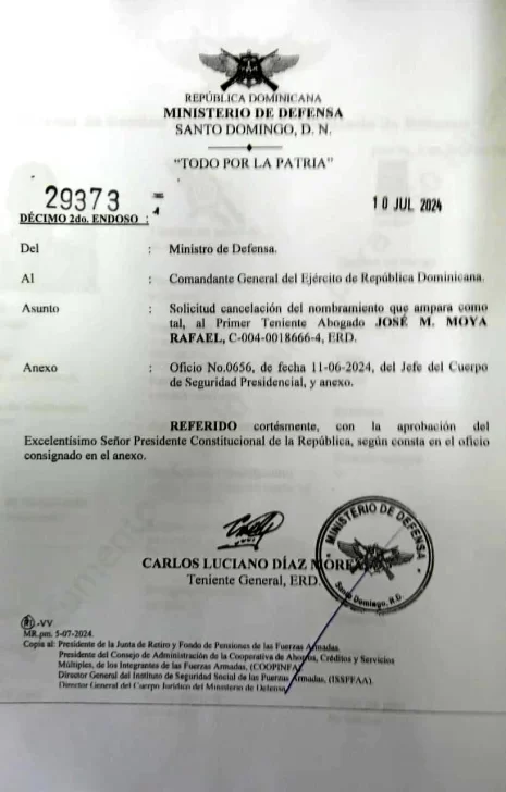 Cancelan teniente que denunció supuesta corrupción, lo acusan de abandonar funciones