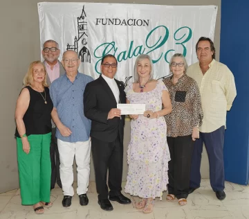 Fundación Gala 23 entrega aportes a la iglesia San Pedro Apóstol