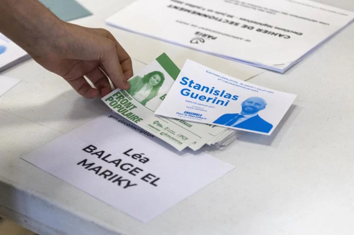 Francia: La participación en las elecciones legislativas sube al 59,71 % a las 15.00 GMT