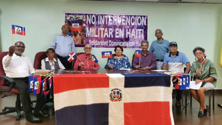 Grupo Solidaridad con Haití rechaza presencia de fuerzas extranjeras en territorio haitiano