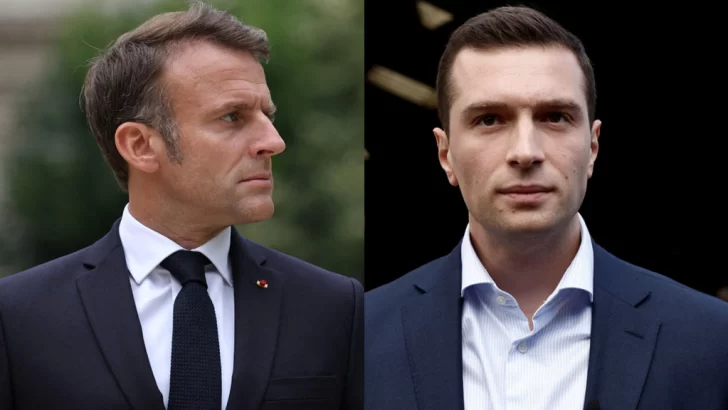 Francia contiene la respiración ante una posible cohabitación entre Macron y Bardella