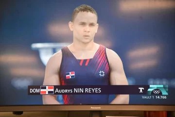 Audrys Nin no supera fase eliminatoria de gimnasia artística