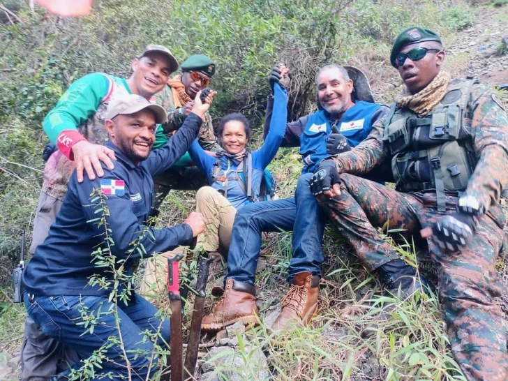 Guardaparques guiaron rescate de senderista extraviada en la Cordillera Central