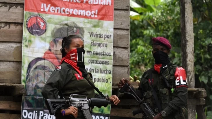ELN anuncia paro armado indefinido en una zona del departamento colombiano del Chocó