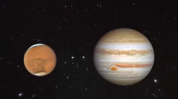 Un evento único en una década: cómo puedes ver a Júpiter y Marte muy juntos antes del amanecer este miércoles Un evento único en una década: cómo puedes ver a Júpiter y Marte muy juntos antes del amanecer este miércoles