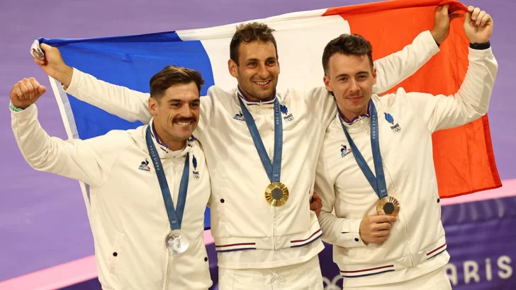 París 2024: día histórico de Francia en judo, natación y BMX racing masculino