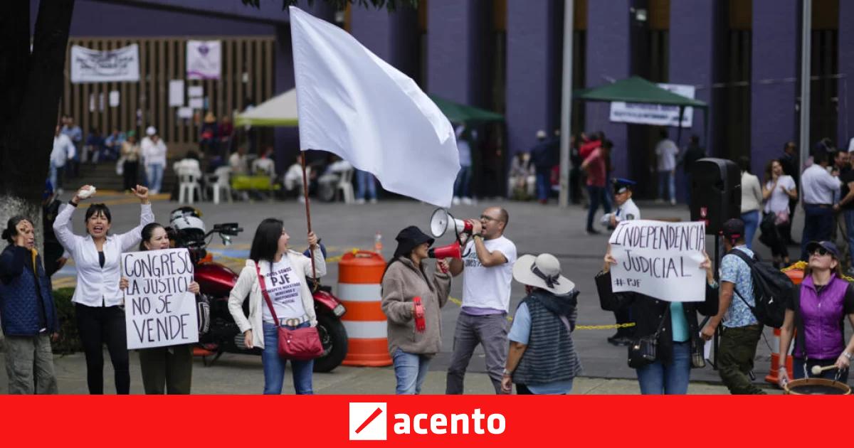 El poder judicial en huelga para oponerse a la reforma de López Obrador ...