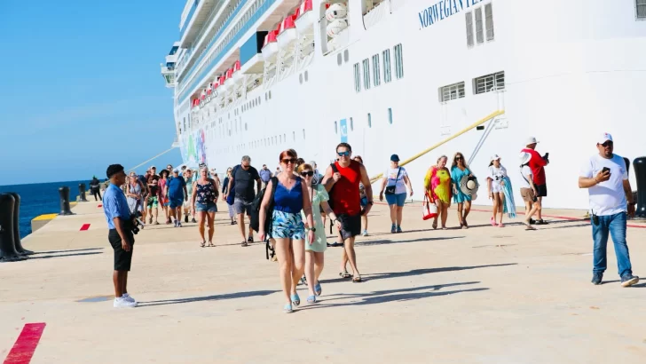 A República Dominicana han llegado 390 cruceros en cuatro meses A República Dominicana han llegado 390 cruceros en cuatro meses