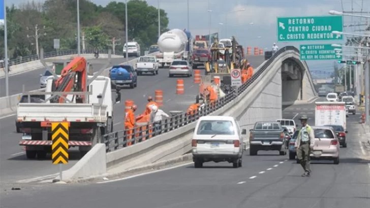 Estos son los días y las horas del cierre de los pasos a desnivel y los puentes, por disposición de Obras Públicas 