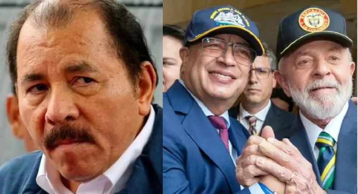 Petro a Ortega: 'no arrastro DDHH del pueblo ni de compañeros'