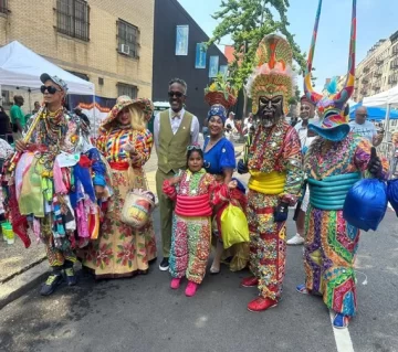 Los-Andulleros-en-una-presentacion-del-Festival-Cultural-de-Harlem-NY