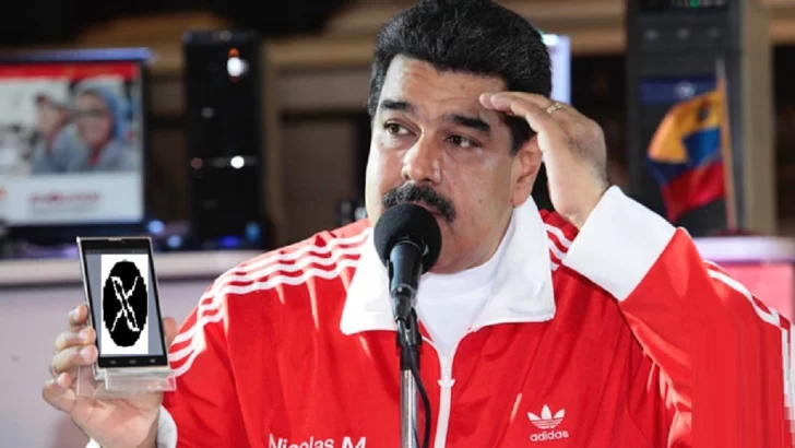 Maduro saca de Venezuela a la red social X