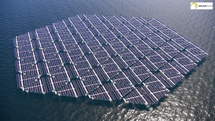 Electrificando al mundo con energía solar flotante marina