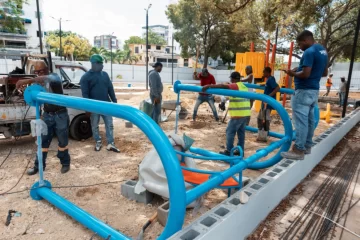 Alcaldía del DN informa que trabaja simultáneamente en la construcción de seis parques en la capital