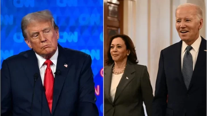 Jaqueo a campañas de Trump y Biden-Harris y a entrevista en X