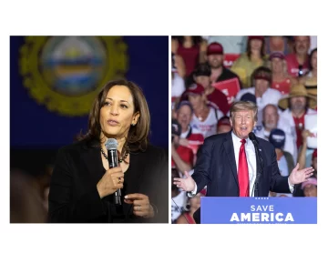 Harris y Trump llegan al debate de este martes con empate en mayoría de las encuestas