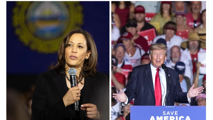 Harris y Trump llegan al debate de este martes con empate en mayoría de las encuestas