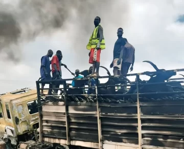 48 muertos en la explosión de un camión de gasolina en Nigeria