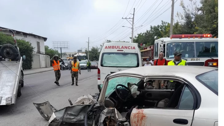 Muere uno de los afectados por accidente de tránsito en Circunvalación Sur Santiago