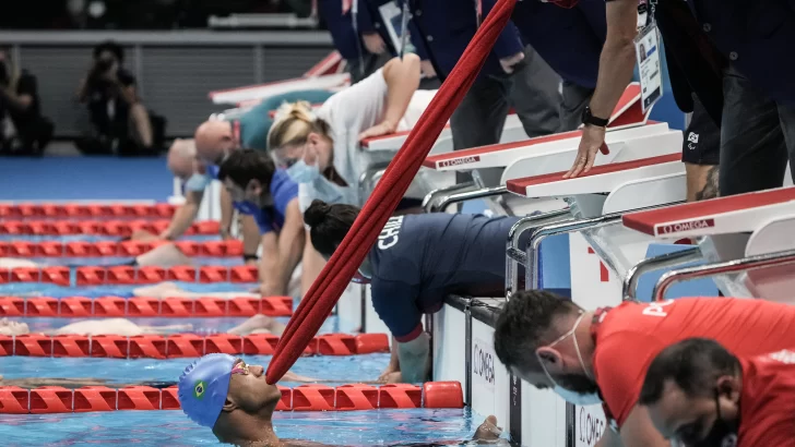 Gabrielzinho, 'el hombre cohete' de la natación