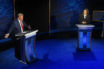 Harris zarandea y casi noquea a Trump en un debate encendido