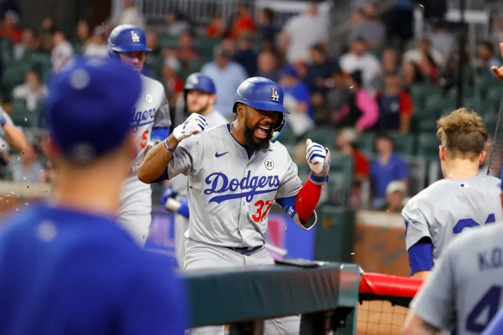 Los Dodgers evitan la barrida en Atlanta con una novena entrada memorable