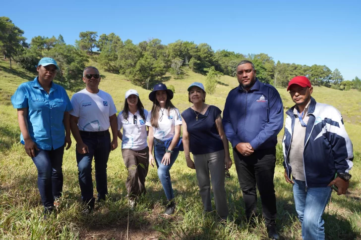 Voluntarios de Banco Popular siembran 4,300 árboles en Plan Sierra