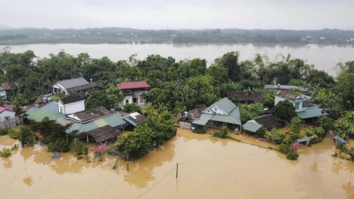 En Vietnam, más de 40 muertos y 22 desaparecidos tras el paso del tifón Yagi