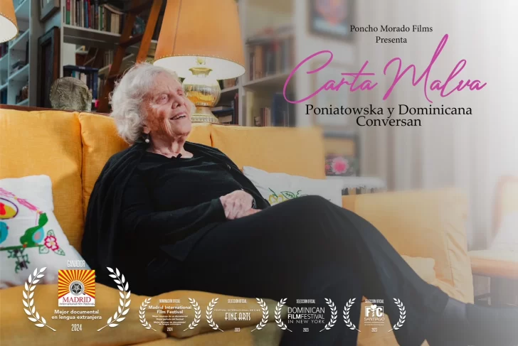 Galardonado en España documental dominicano sobre Elena Poniatowska