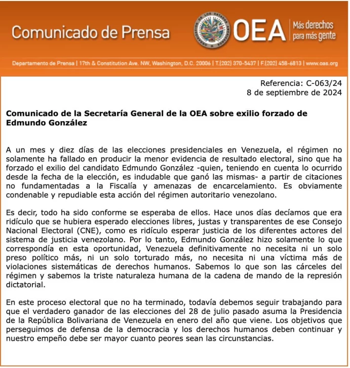 Comunicado-de-la-OEA-sobre-salida-de-Edmundo-Gonzalez-691x728