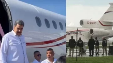 Avión de Maduro estaba en mantenimiento en Higüero cuando juez dominicano lo inmovilizó